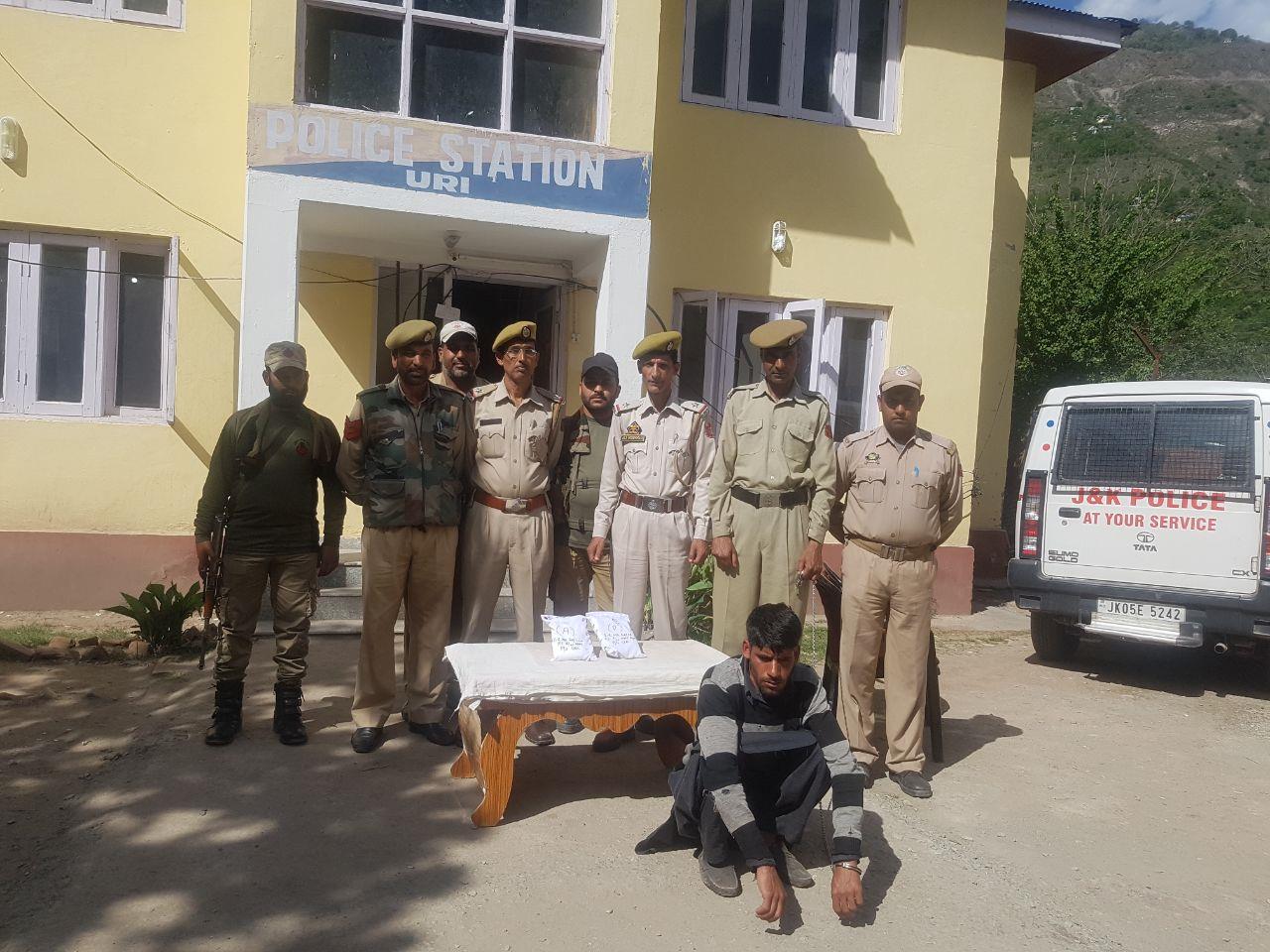 800 grams of Brown Sugar recovered in Kamalkote Uri: Police